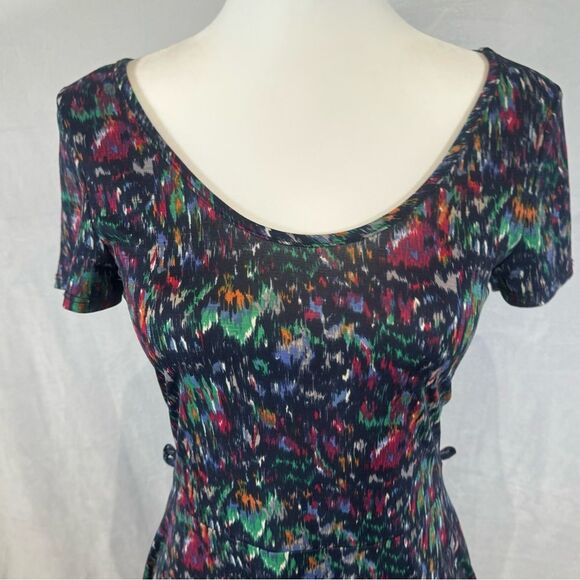 Ezra colorful abstract print dress size small - Picture 2 of 5